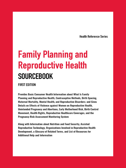 Title details for Family Planning and Reproductive Health SB by Kevin Hayes - Available